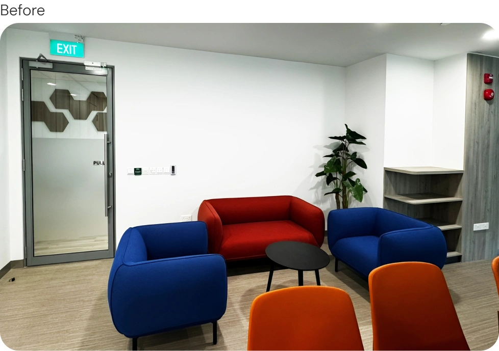 Wall Condition Before Installation